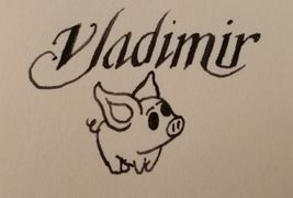 Vladimir le cochon intelligent (Papa.roliste)